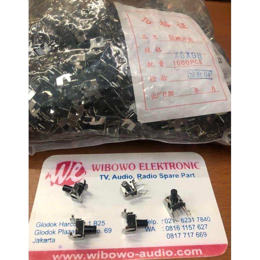 Tactile switch 2pin samping 6x6x9 tut switch push switch push button