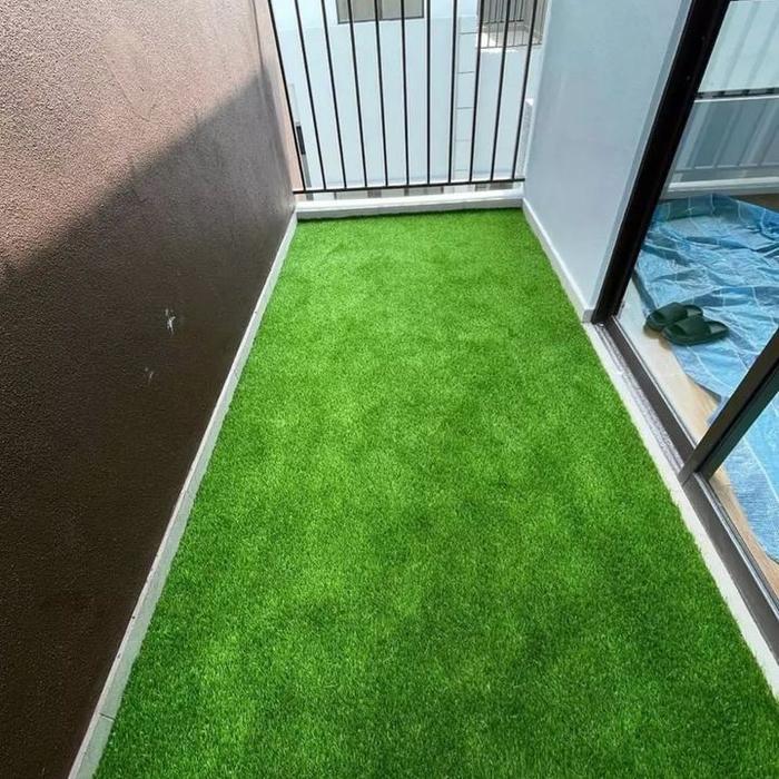 Koralineshop Rumput Sintetis Swiss Premium 3Cm 1 X 4 Meter /Rumput Sintetis Swiss /Rumput Sintetis