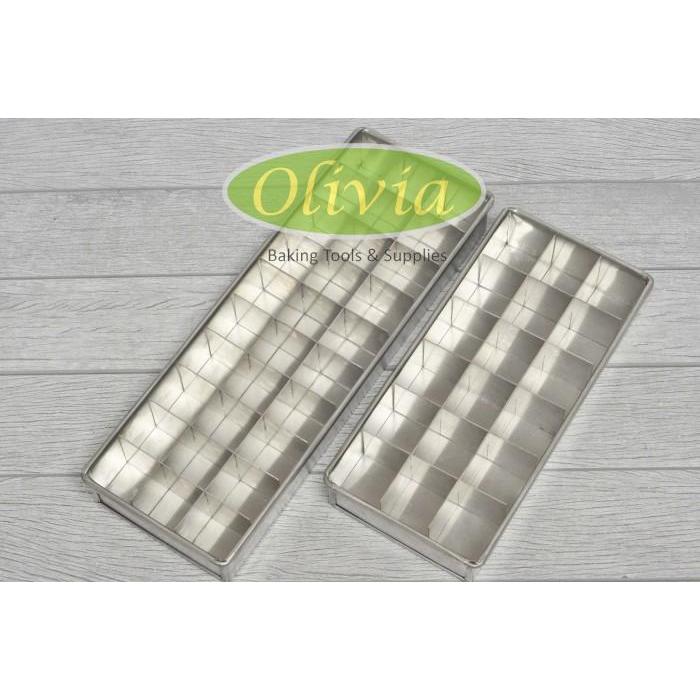 Thebest- Loyang Brownies Sekat / Cetakan Brownies / Cetakan Kue