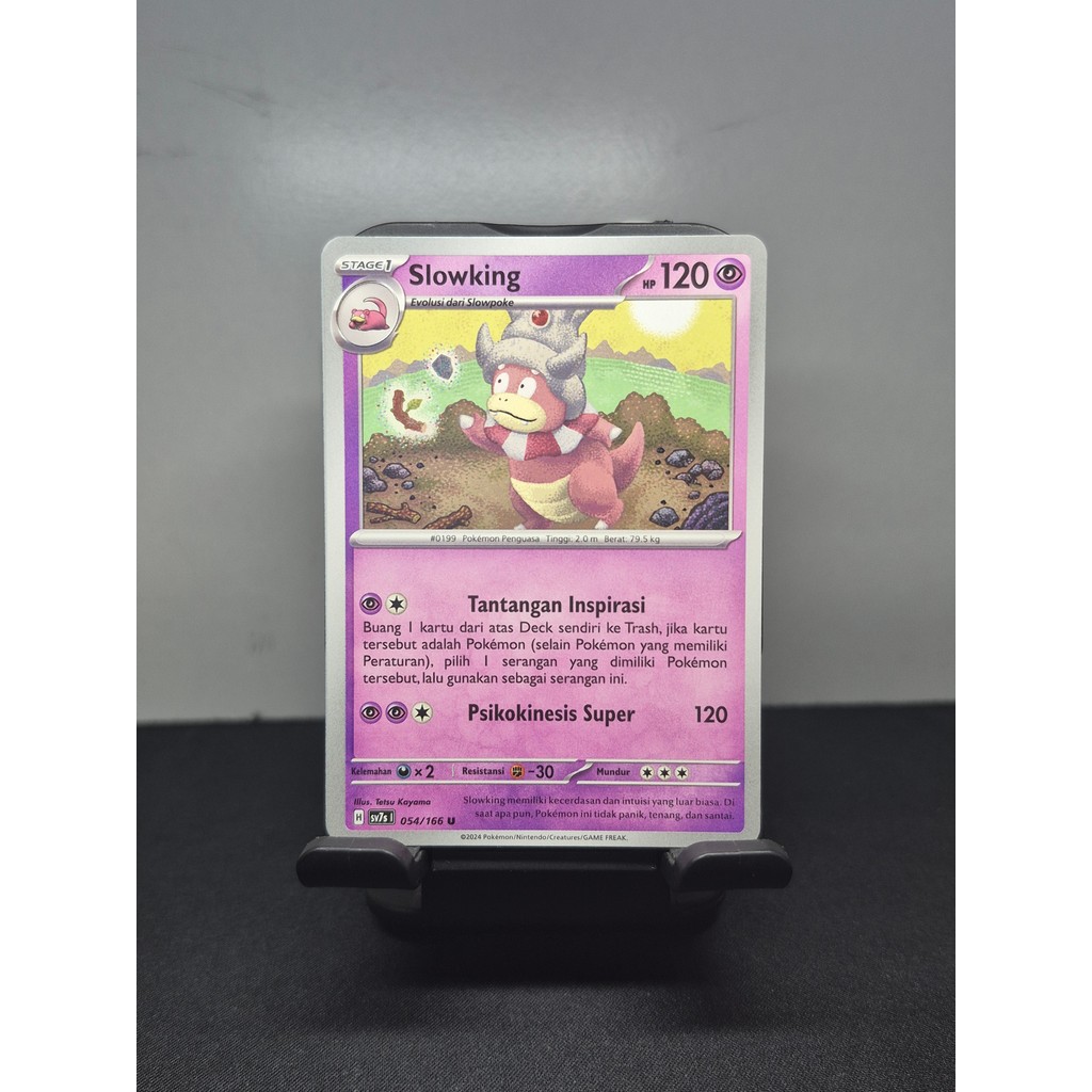 Slowking 054/166 R - Pokemon TCG Indonesian