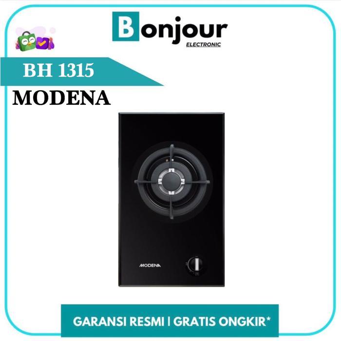 Kompor Tanam 1 Tungku Modena BH 1315 Kompor Gas Hob 1 Burner Modena CRISTA BH1315