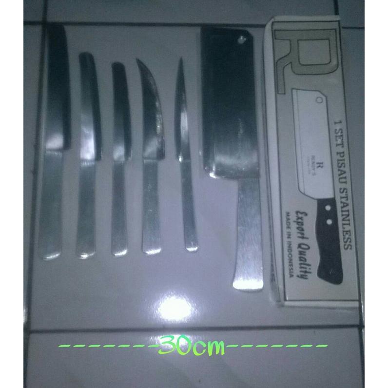 Pisau Set Rendy Isi 6 Tajam Kitchenware