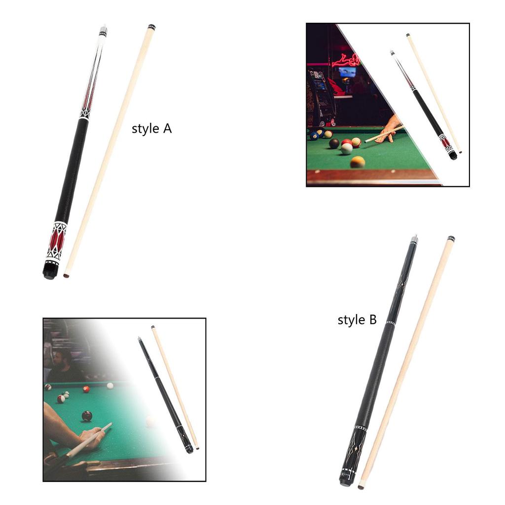 Pool Cue Billiard Cue Full Size 57" Billiard Player Fashion Practical 12.8mm Tip