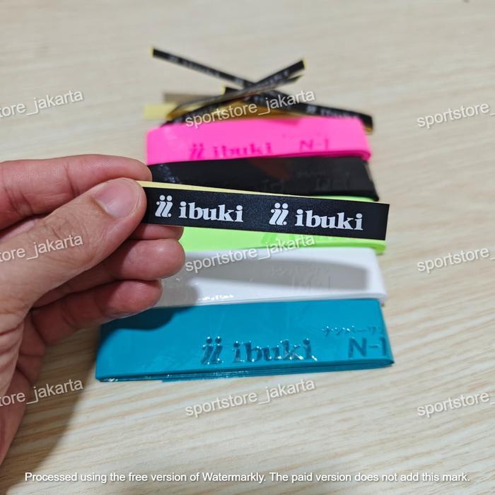 Terlaris IBUKI Grip Raket Original - Overgrip Raket Badminton Tenis Bulutangkis Padel - Quick Dry QD