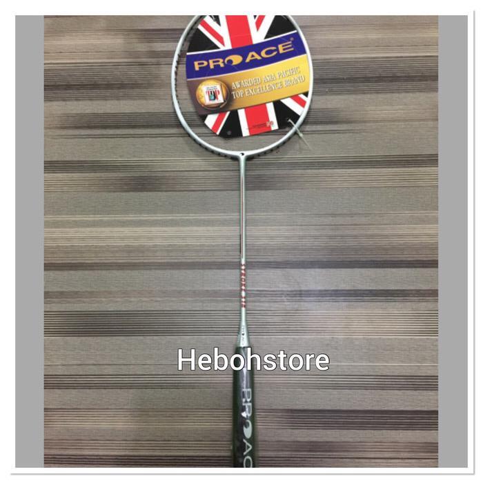 Raket badminton pro ace stroke 318 komplit promo