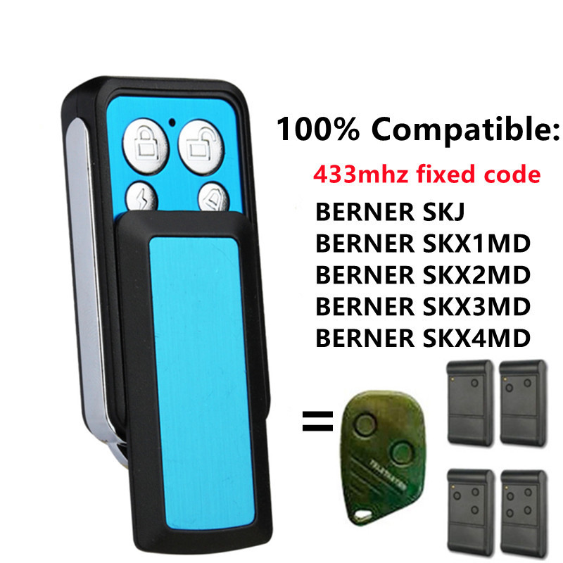 Remote Control 433.92mhz Gate Garage Door AVIDSEN 100951 100955 100550 100400 104505 433.92MHz