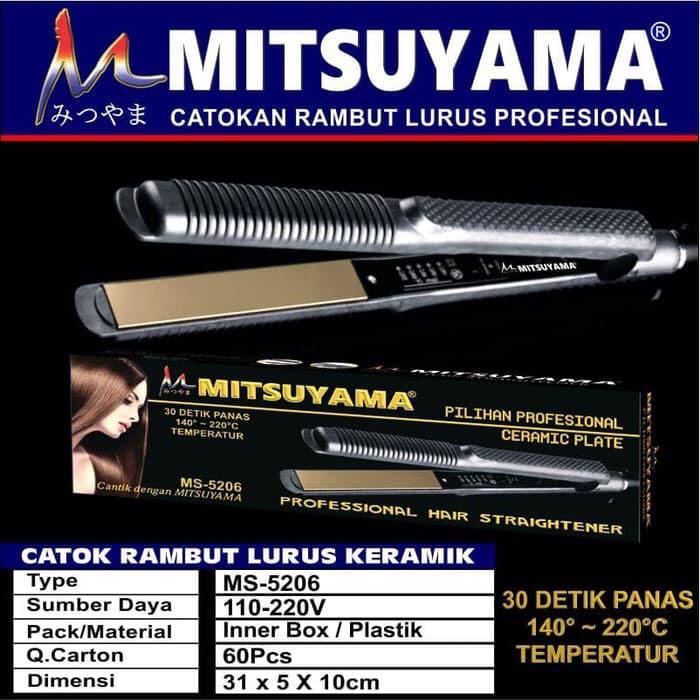 Catok Mitsuyama 5206 Catok Pelurus Rambut