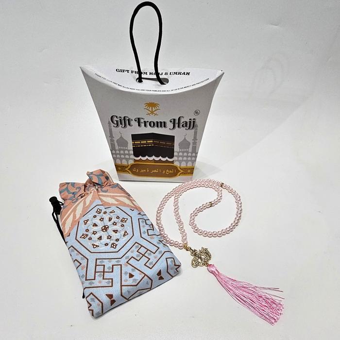 Paket Oleh Oleh Haji Dan Umroh Sajadah Tasbih