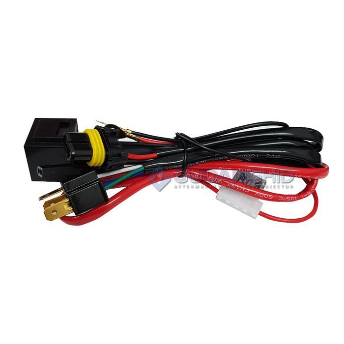 Voxx Led Relay Booster Hid H4 H6 Hi-Lo Untuk Motor Cabang 1 Asli