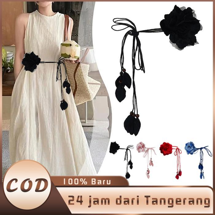 ORIGINAL Ikat Pinggang Kepang Rumbai Tali Belt Pinggang Ikat Pinggang Wanita Rantai READY STOCK