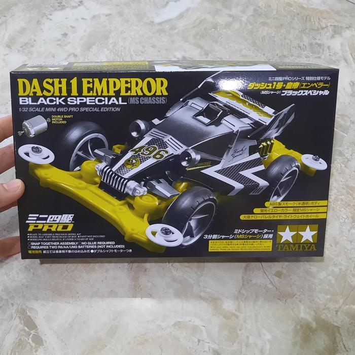 Tamiya 95296 Dash 1 Emperor Black Special MS Chassis