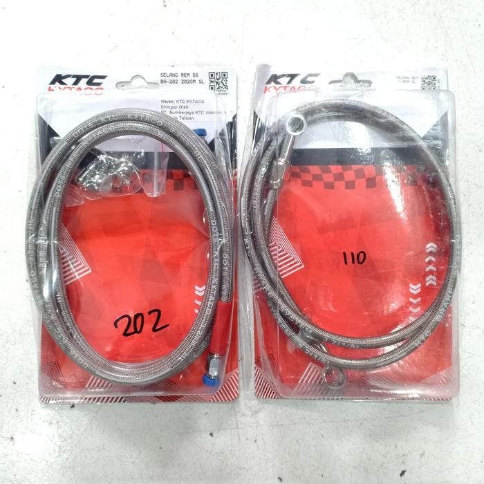 selang rem ktc set nmax 155 non abs/ selang rem set nmax ktc kytaco HARGA SPESIAL