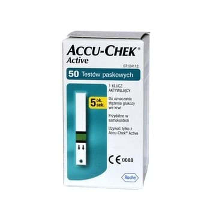 STRIP ACCU CHEK ACTIVE ISI 50 ACCU CHEK STRIP GULA ACCU CHECK