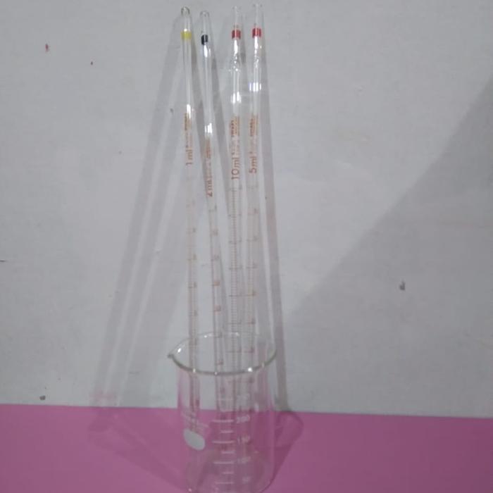 TEREMURAHTERLARIS READY SILAHKAN DIORDER PIPET UKUR 10 ML IWAKI. MEASURING PIPET 10 ML IWAKI.