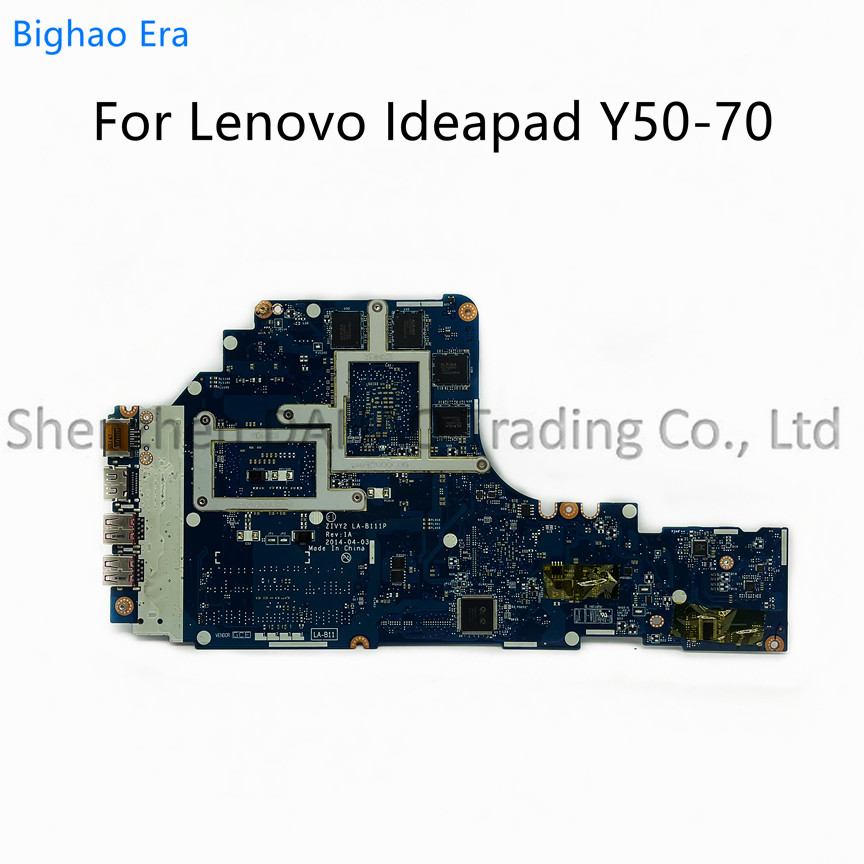 ZIVY2 LA-B111P For Lenovo Ideapad Y50-70 Laptop Motherboard With i5 i7-4710HQ i7-4720HQ CPU