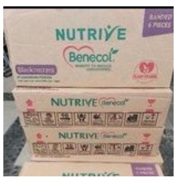 DISKON MINUMAN NUTRIVE BENECOL 100ML - 36 BOTOL @ ISI 1 DUS - ACID