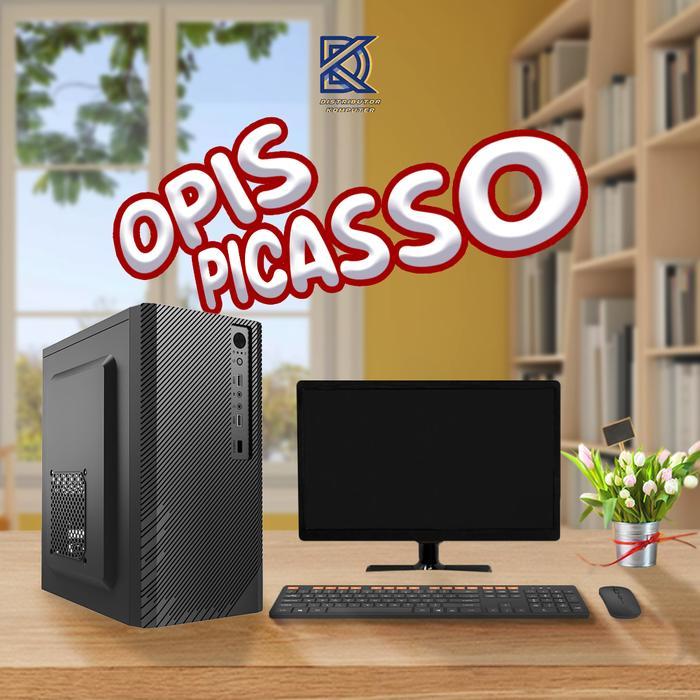 DK PC SET OFFICE OPIS PICASSO VOL 1 - AMD RYZEN 3 3200G A520M 8GB 3200MHZ SSD 256GB RAKITAN PC