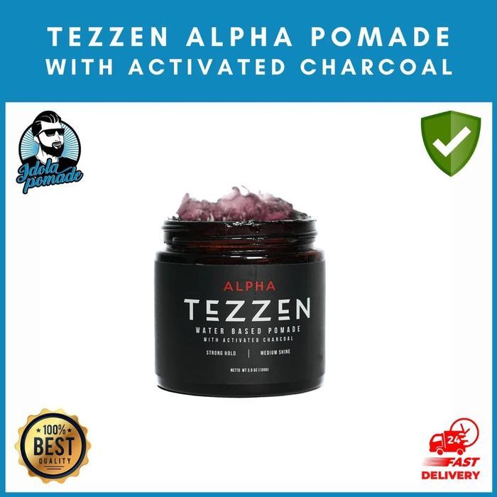 Tezzen Alpha Activated Charcoal Pomade