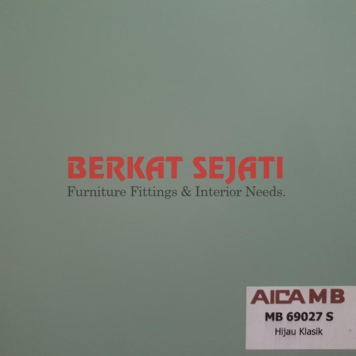 AICA HPL AICA MB 69027 S - HIJAU KLASIK CLASSIC GREEN - SOLID .