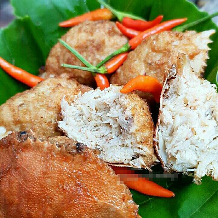 Ketam/Kepiting Isi Khas Belitung Isi 10Pcs, Snack/Cemilan,Lauk