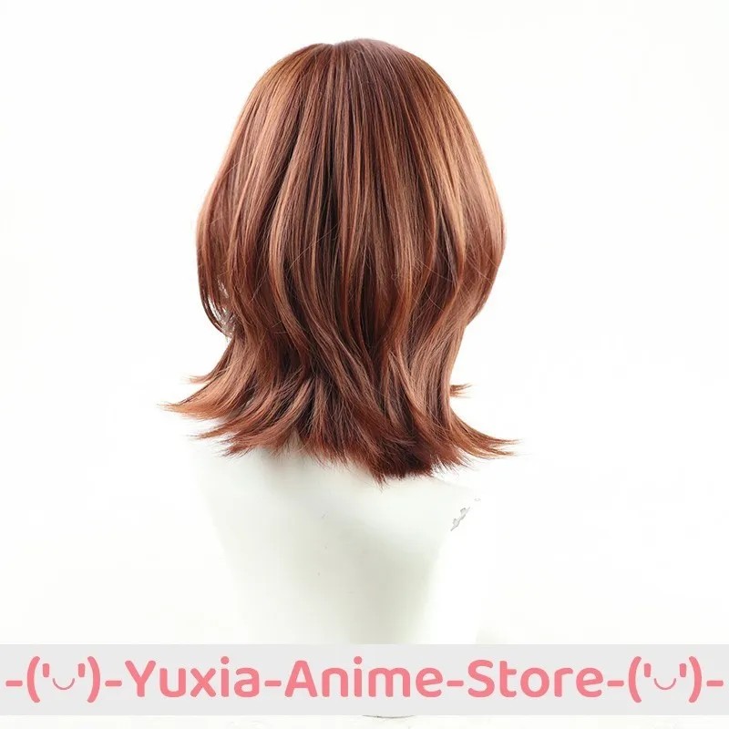 THE IDOLMASTER SHINY COLOR HIGUCHI MADOKA COSPLAY WIG AND CAP ANIME ROLEPLAY WIGS PARTY PROP