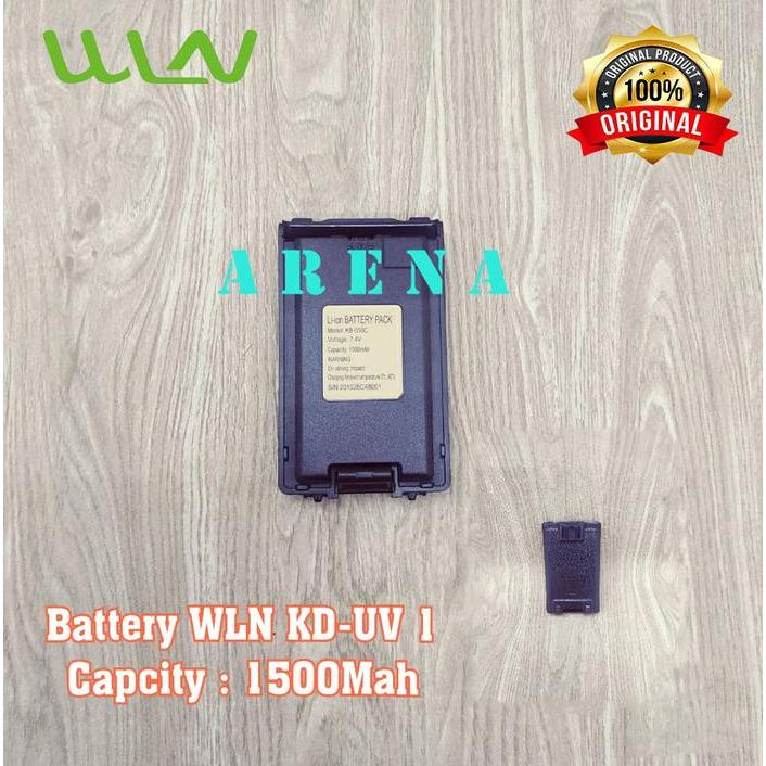 [] Baterai - Batere - Battery-Batre WLN KD - UV 1 Walkie Talkie