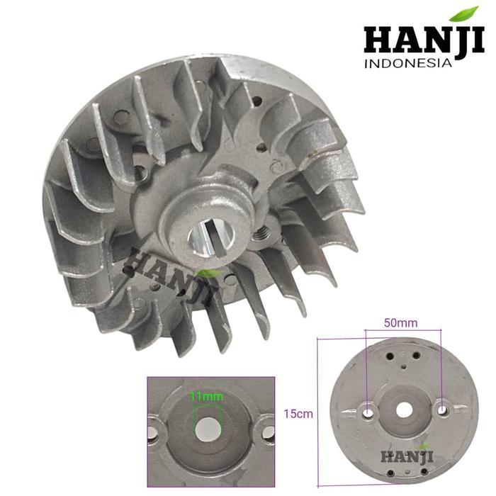 TERLENGKAP Flywheel Magnet Mesin Potong Rumput 4 TAK GX35 435