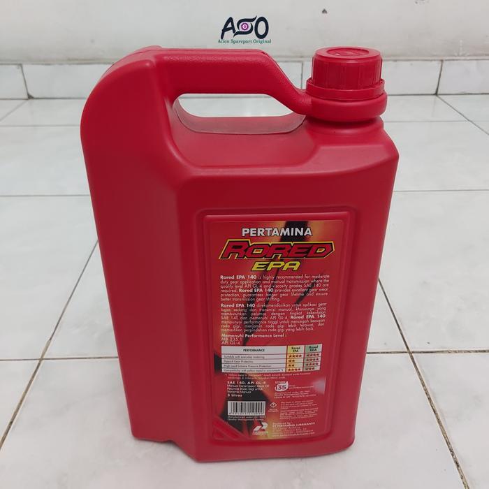 Oli Gardan Pertamina Rored EPA SAE140 SAE 140 5 Liter newss