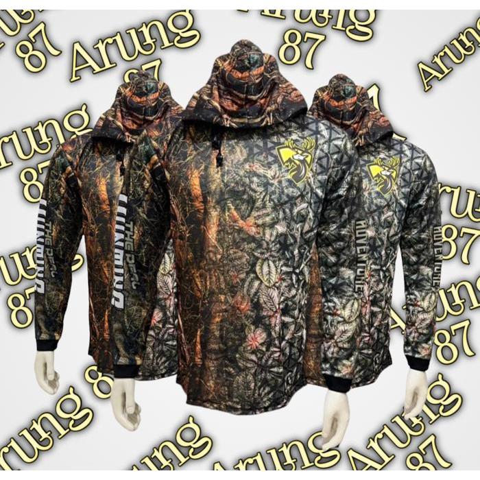 Premium Baju Jersey Camo Pemburu Penembak Pemancing 2