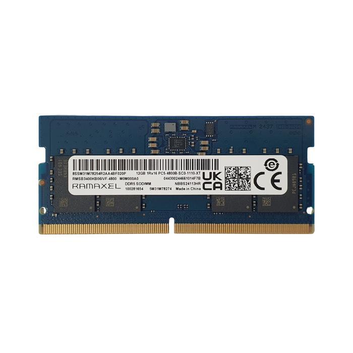 Promo / Ram Laptop Ddr5 12Gb 4800Mhz Ramaxel, Sk Hynix, Samsung, Micron Non Cod
