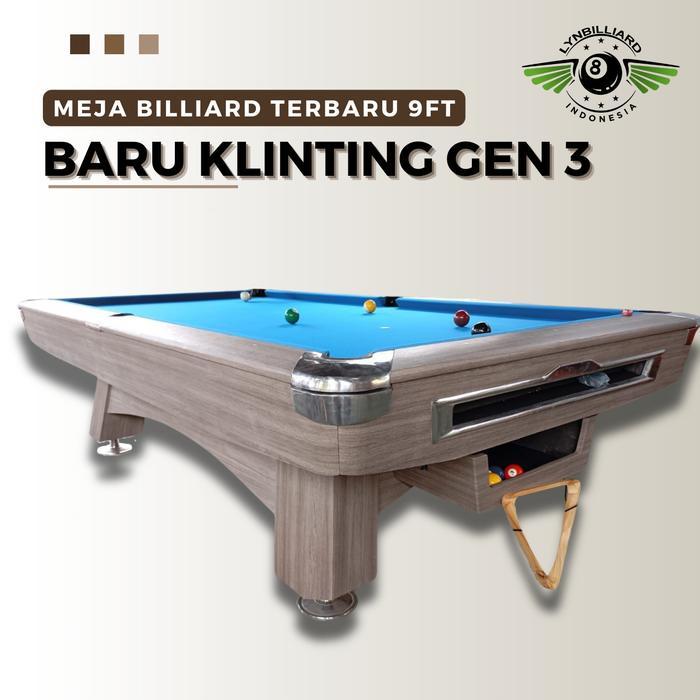 ASLI Meja Billiard Terbaru Baru Klinting gen 3 READY STOCK