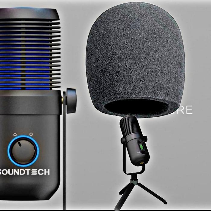 Busa Microphone Condenser Soundtech - 2.0 Usb - 2.1 Usb / Busa Microphone Condenser Soundtech Lite