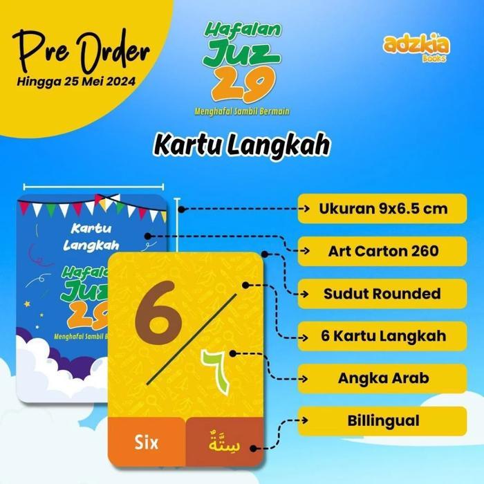 New Board Game Langkah Hafalan Juz 29 Permainan Anak Edukasi Islam Murojaah Hafal Quran Sambil