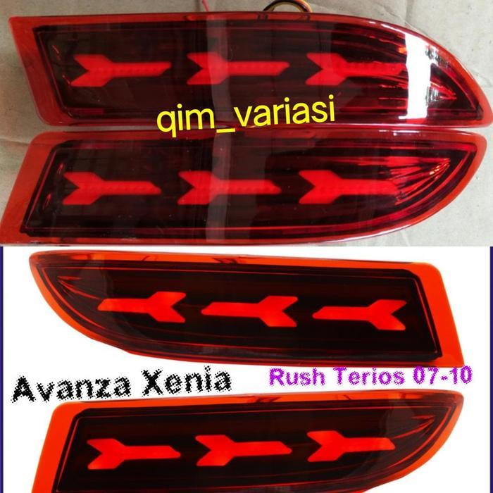 LAMPU LED REFLEKTOR BUMPER RUSH TERIOS 2007 2008 2009 2010 PREMIUM