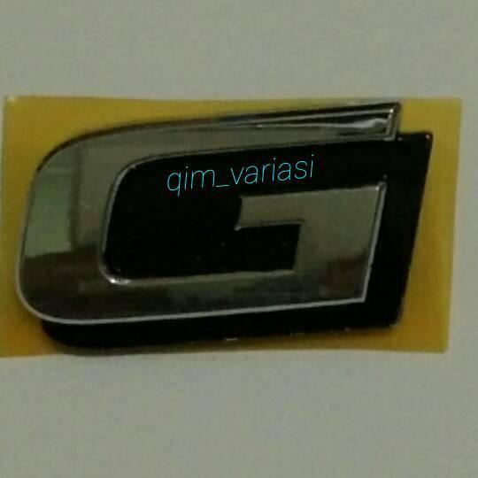 EMBLEM G VIOS 2013 & YARIS 2014 OEM PROMO