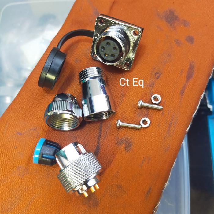 Ws16 Konektor 5 Pin Plug N Socket Ip67 Ip68 Ws16 5 Pin Terlaris