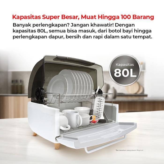 Polytron Small Dish Dryer Pdd801Uv Pasti Promo