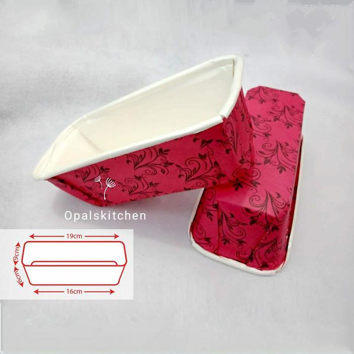 Paper Cup Cake Case Laminating Loaf Besar Banana Bread