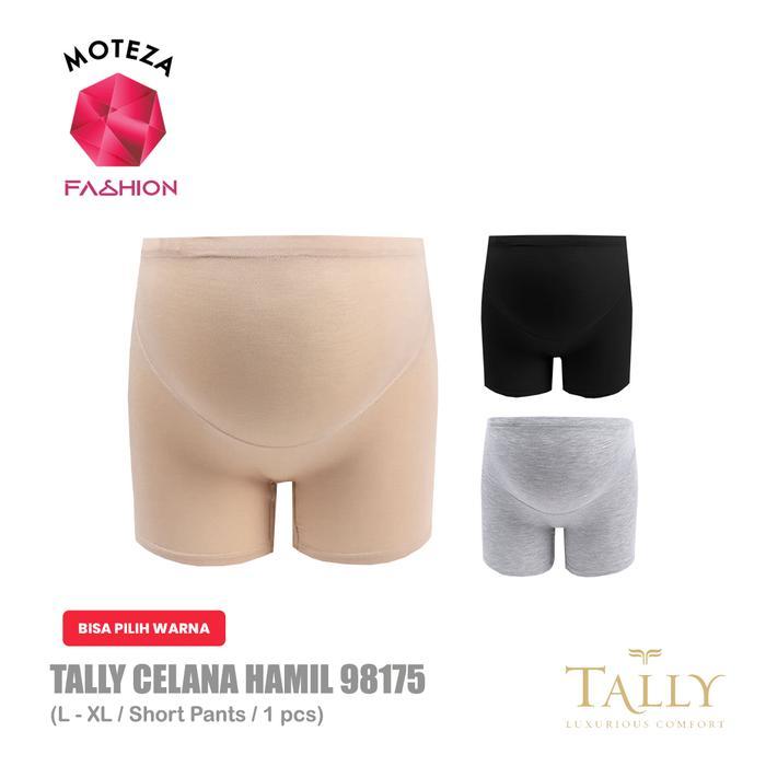 Tally 98175 CD Celana Short Pant Ibu Hamil Highwaist Hot Pant Katun Premium Wanita Perempuan