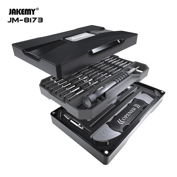 Jakemy 69 in 1 Obeng Set HP For Iphone Macbook Laptop Jam JM-8173