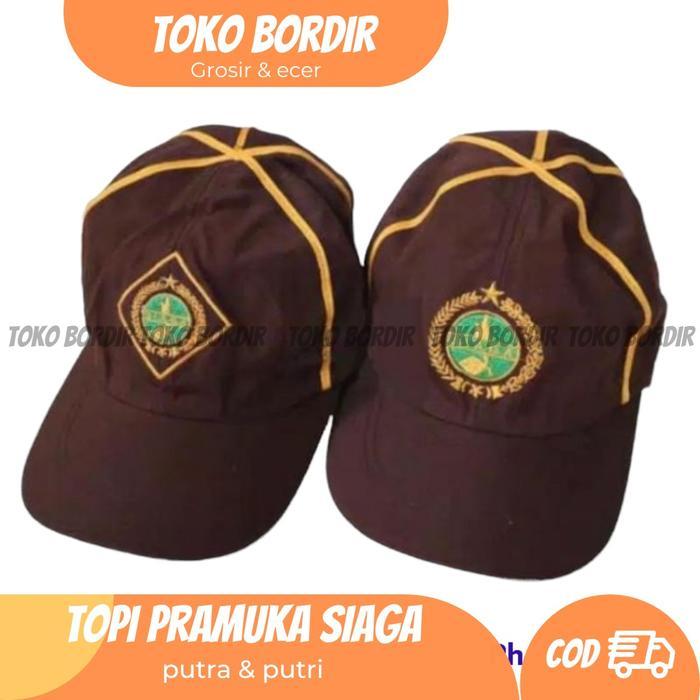 Topi siaga / topi pramuka siaga