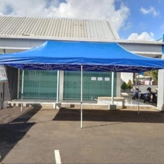 tenda lipat bazar 3x6 premium besi kokoh