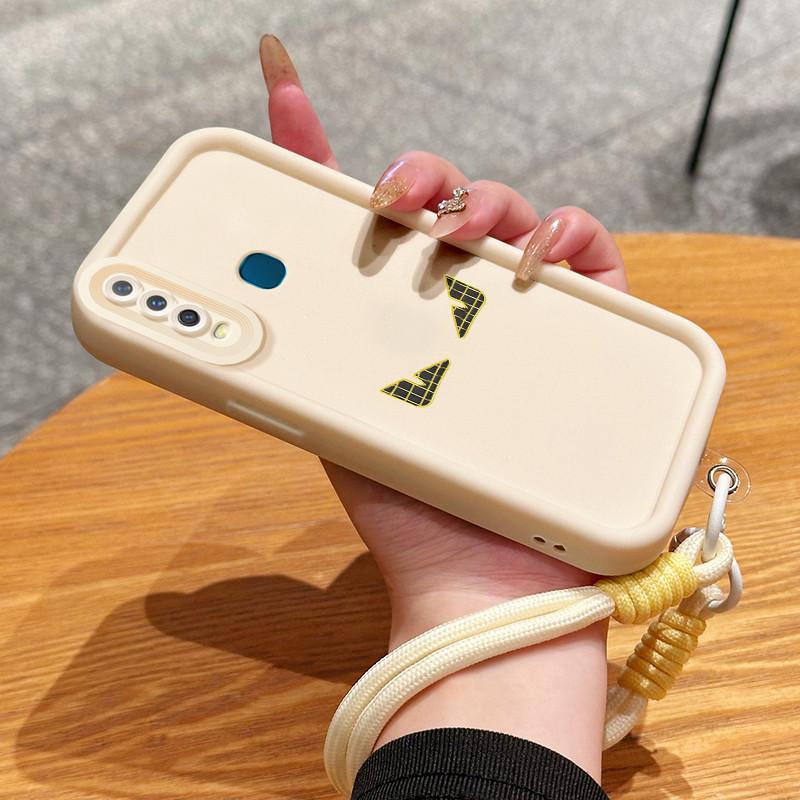 Casing Hp untuk VIVO Y12 Y12i Y15 Y17 Y3 Y3s Case Casing mata pola Cesing HP pelindung Softcase Sili