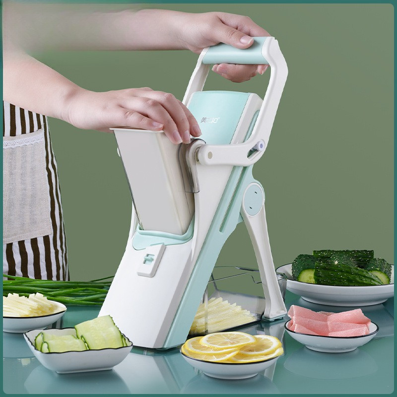 Multifunctional vegetable cutter, shredder, cutter, manual slicer, vegetable cutter, grater, gift,