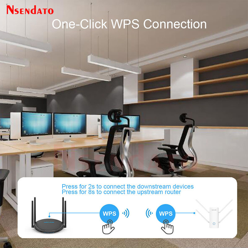 Wavlink AX3000 Long Range Wireless Wifi Repeater Extender 2.4G 5G Wifi Dual Band Wireless Signal