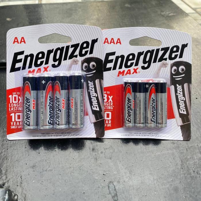 N3W Baterai Energizer AA AAA Batre Alkaline A2 A3
