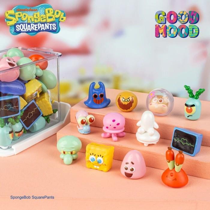 OHSOME SpongeBob Blind Box Gacha Blind Bag / Mainan Gacha Isi Figure Mini Lucu / SpongeBob Blind Bag
