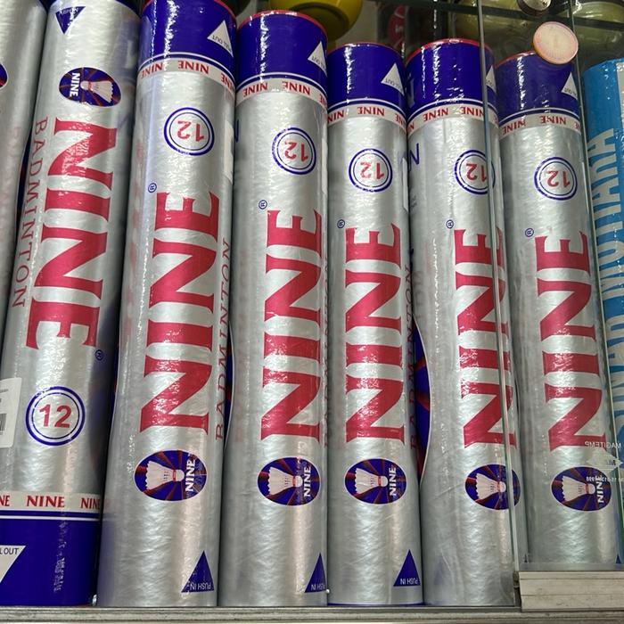 Nine Shuttlecocks Nine SILVER speed 77 Badminton Shuttlecock