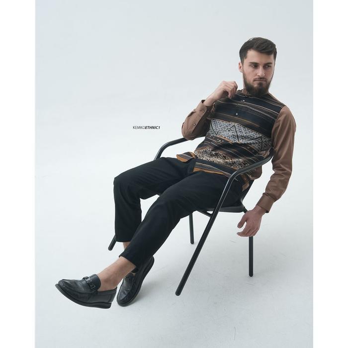 Samase R078 Kemko Ethnic Kemeja Koko Batik