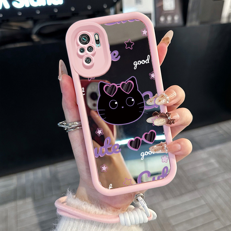 Casing Hp untuk Xiaomi Redmi Note 10 Note 10s Note 10 Pro Max POCO M5s Case Casing Kucing yang bagus